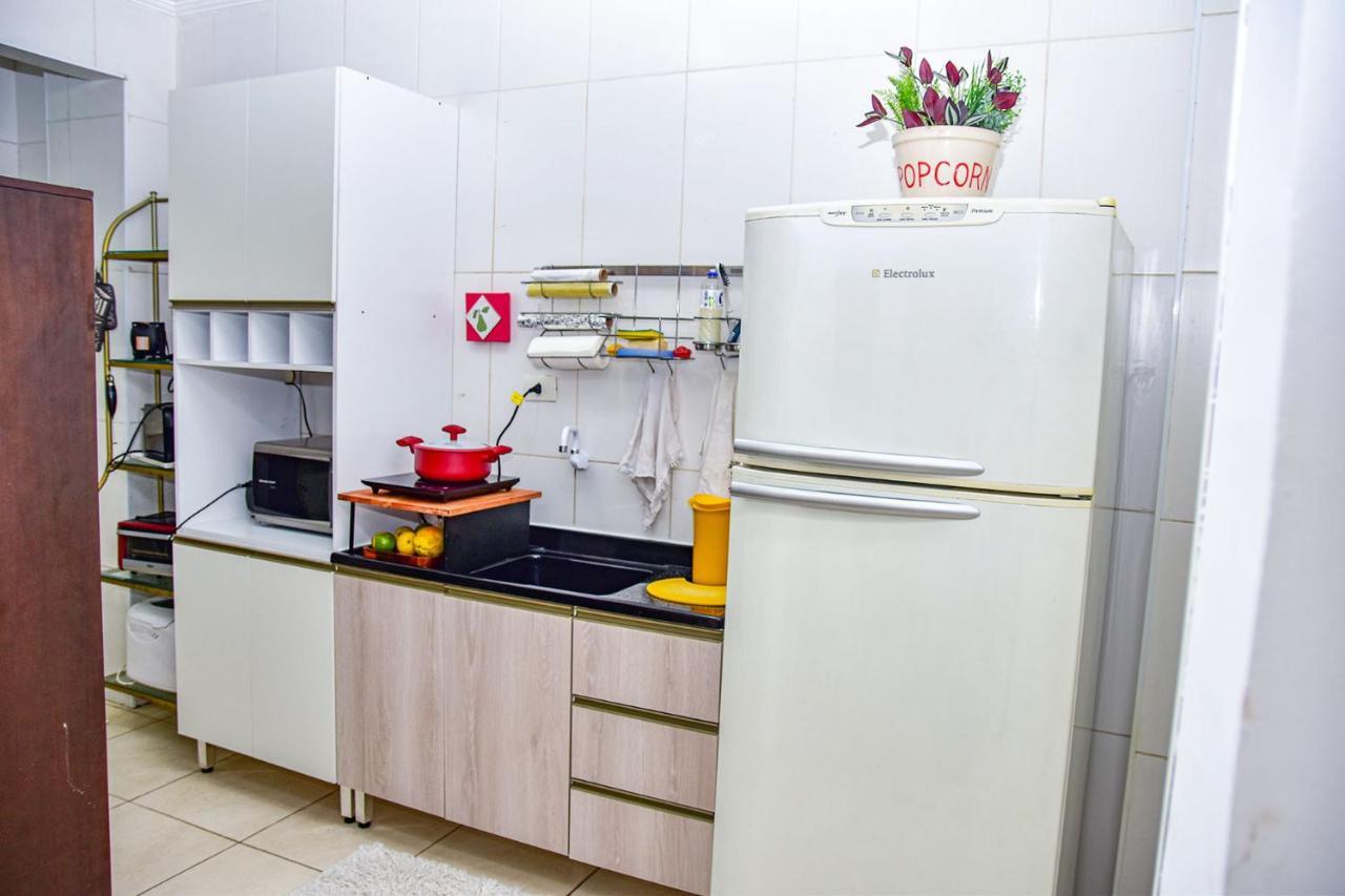 Charmoso Apto A Beira-Mar Com Wi-Fi Em Santos Sp Apartment Luaran gambar